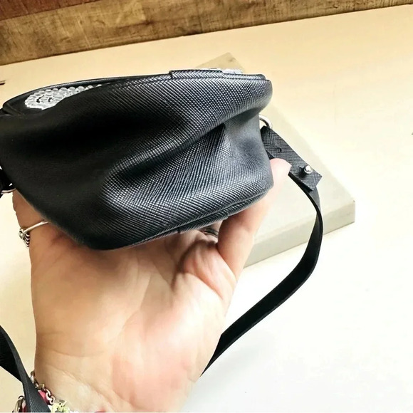 NWOT 2023 Bath & Body Work Crystal Bling Studded Skull Cosmetic/Crossbody - Picture 7 of 9